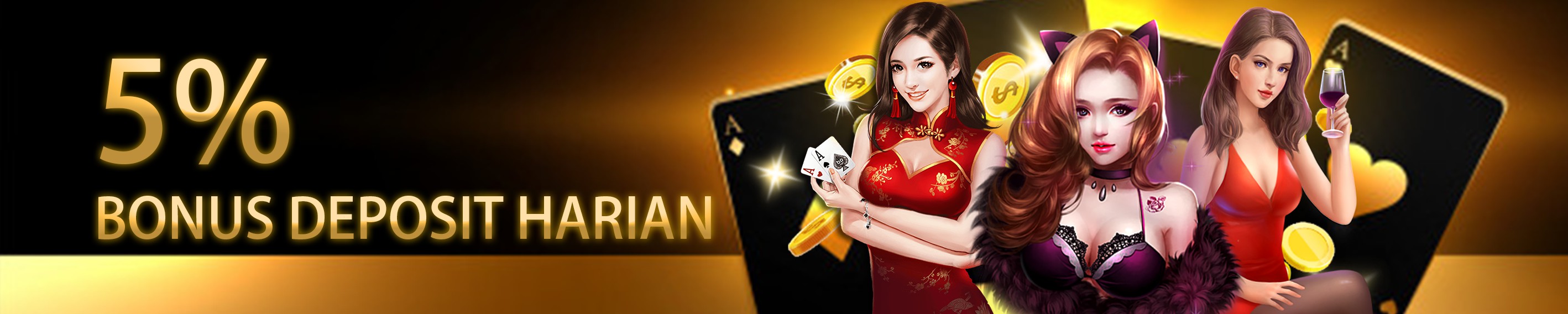 5% DAILY DEPOSIT BONUS — LIVE CASINO